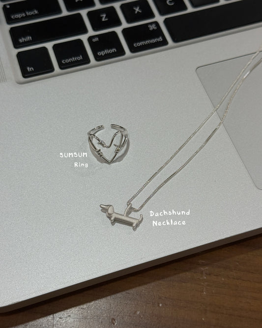 KA419 Dachshund Necklace