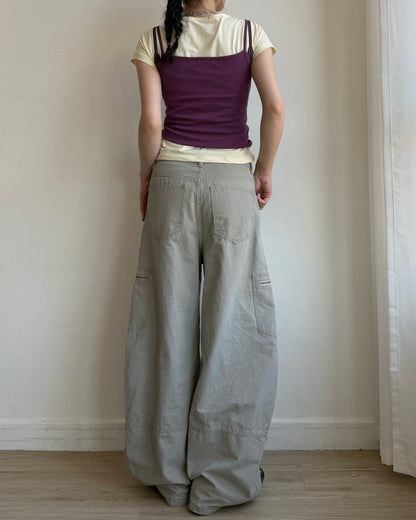 VT313 Frill Sleeveless - Gray | Blue | Purple | Black