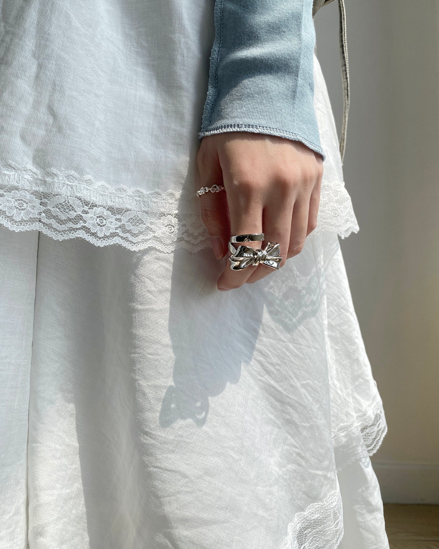 KA317 🎀 Big Ribbon Ring