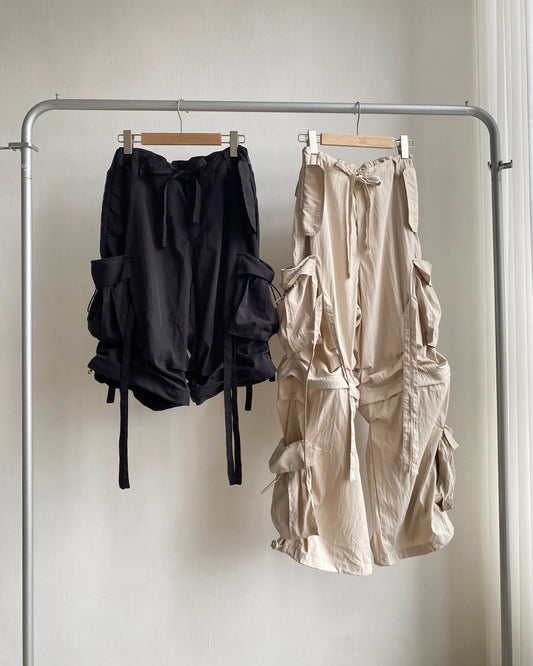 PT069 2way Pants - Beige | Black