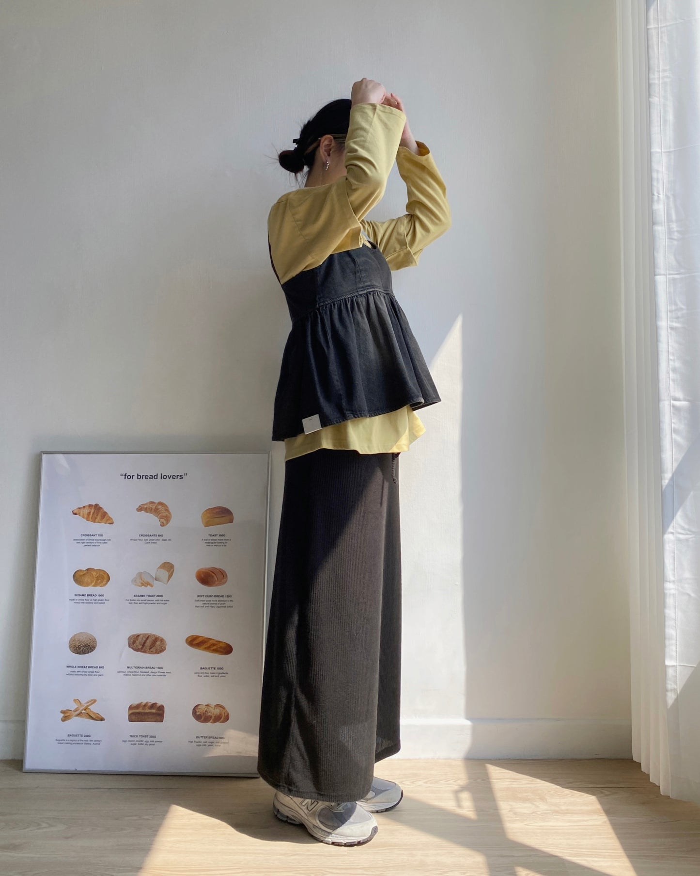 現貨 SK176 Must have!! Skirt - Black | Mustard