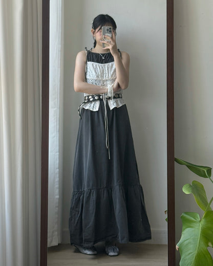 DS294 Grament-dyed OPS - Charcoal | Beige