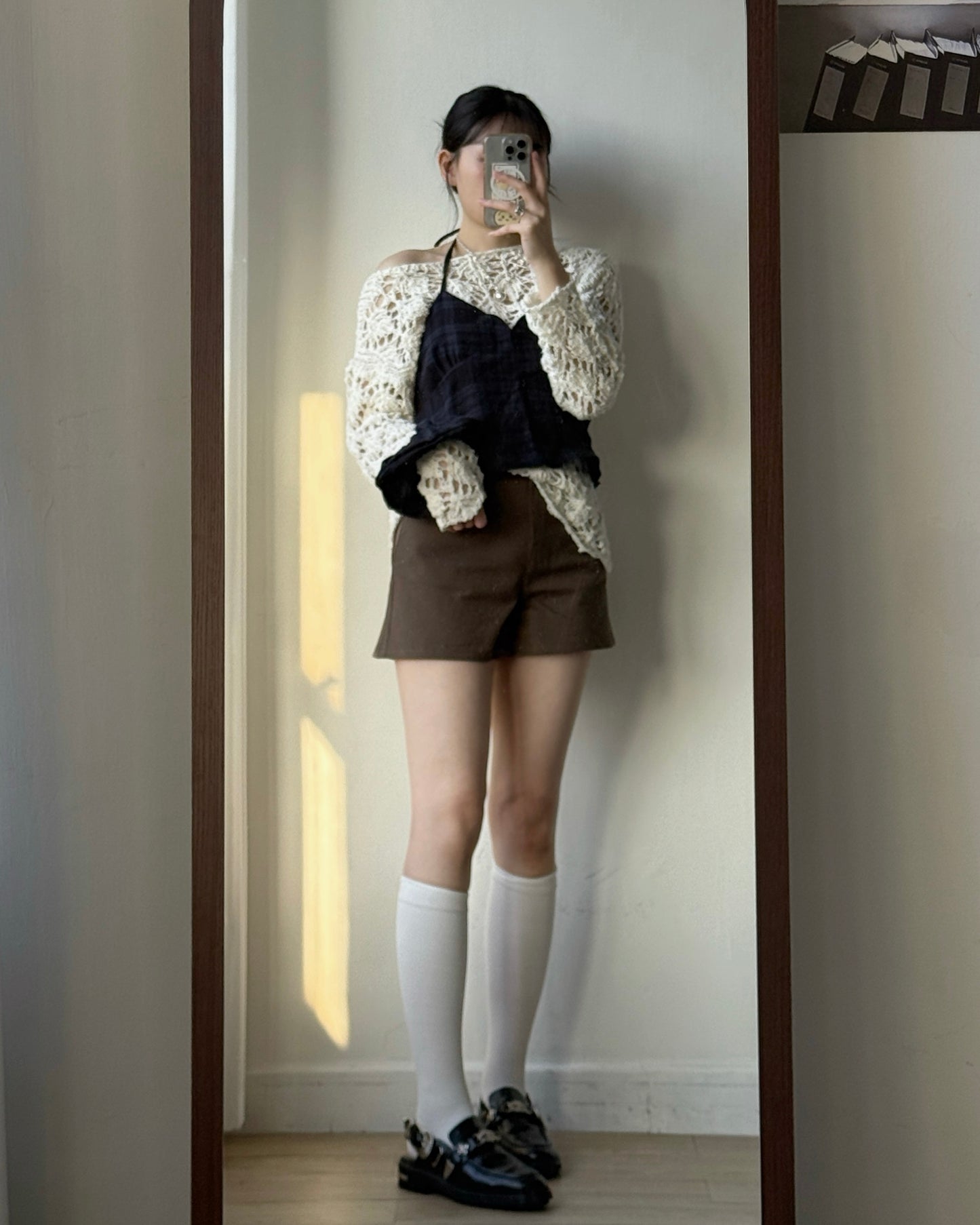 TP572 Mesh Knit - Ivory | Gray