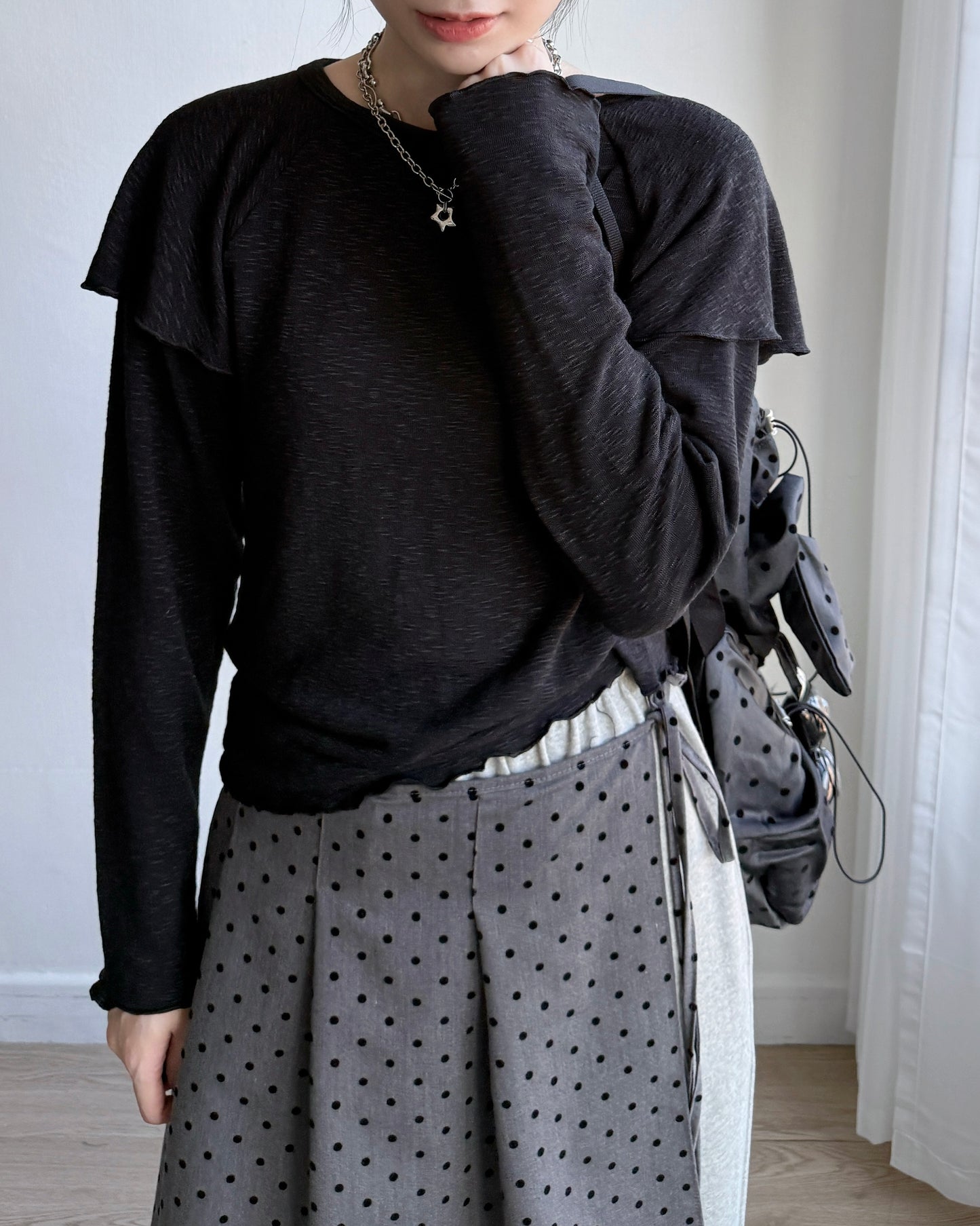 TP540 Casual TEE - Gray | Ivory | Black