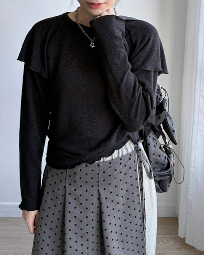 TP540 Casual TEE - Gray | Ivory | Black