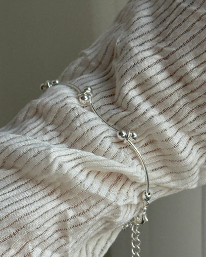 KA427 Twin Wire Knot Necklace | Bracelet