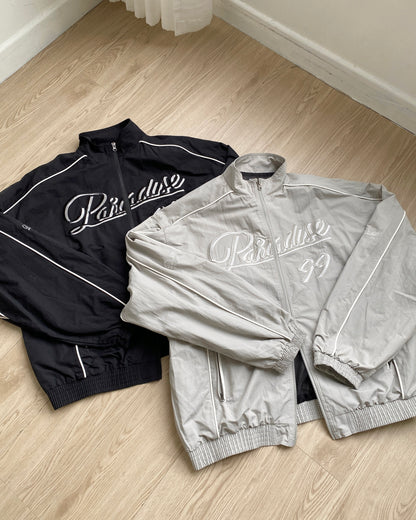 JK037 Oversize Unisex Jacket - Gray | Black