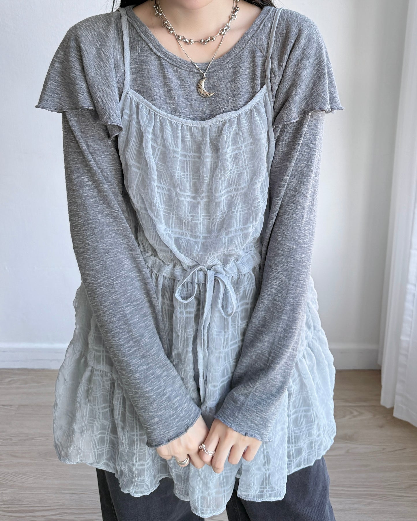 TP540 Casual TEE - Gray | Ivory | Black