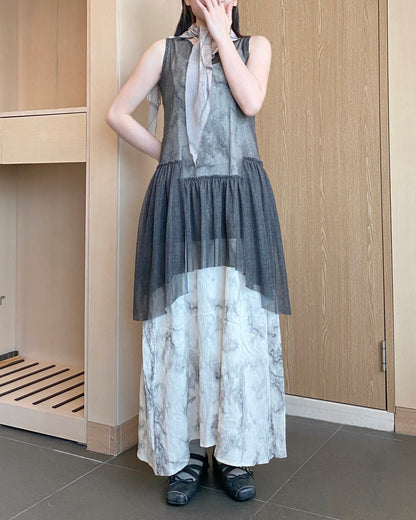 DS269 Tie Dye OPS - Ivory | Black