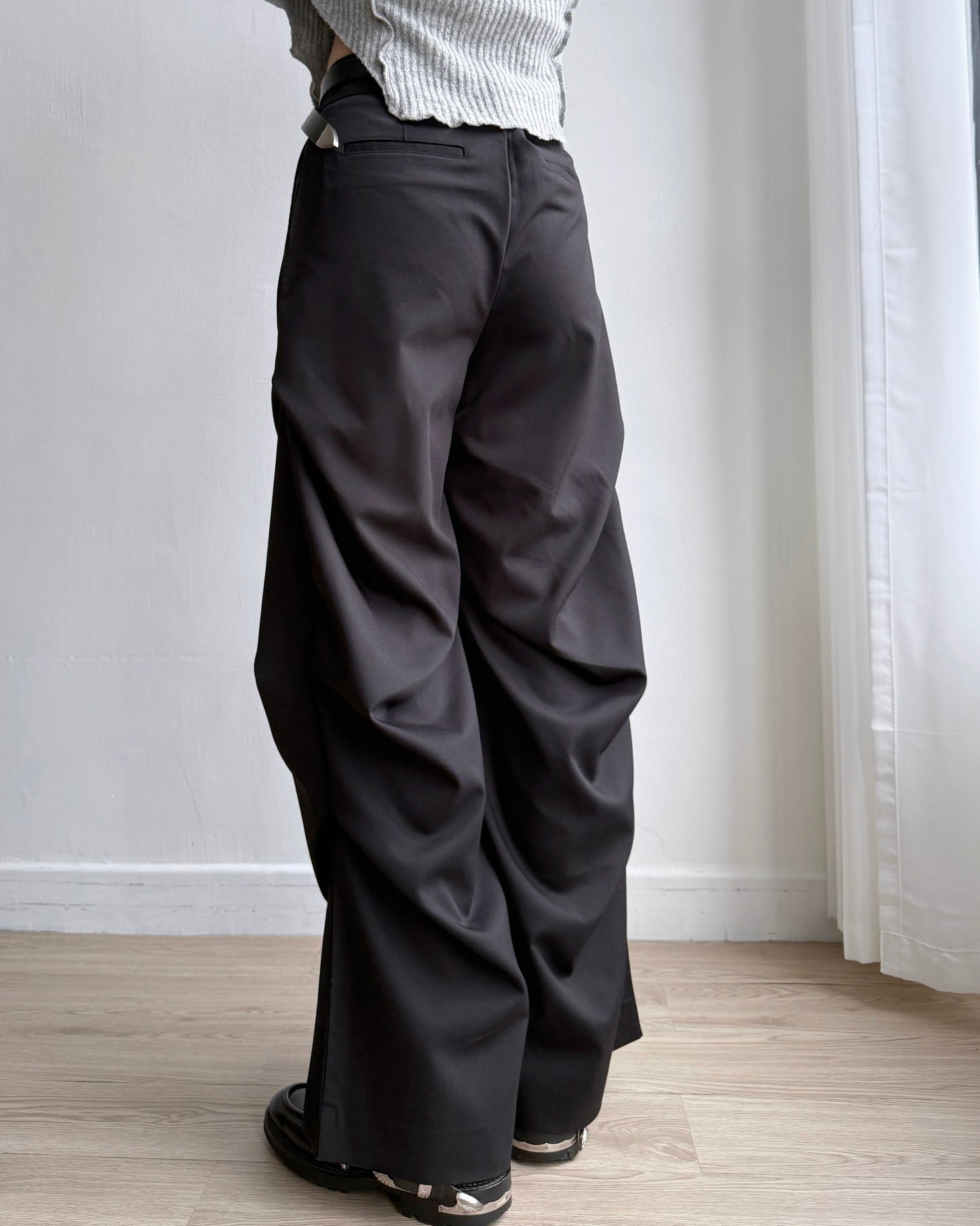 PT075 Eiffel Pants - Black