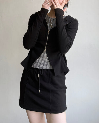 JK038 Casual Jacket - Gray | White | Black