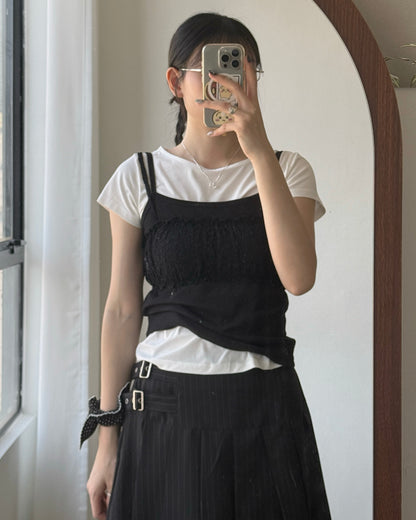 VT317 Basic Ribbed Vest - (6colour)