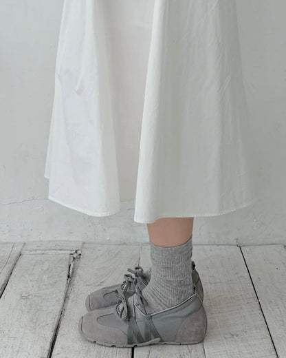SH026 芭蕾平底鞋 - Gray | Black