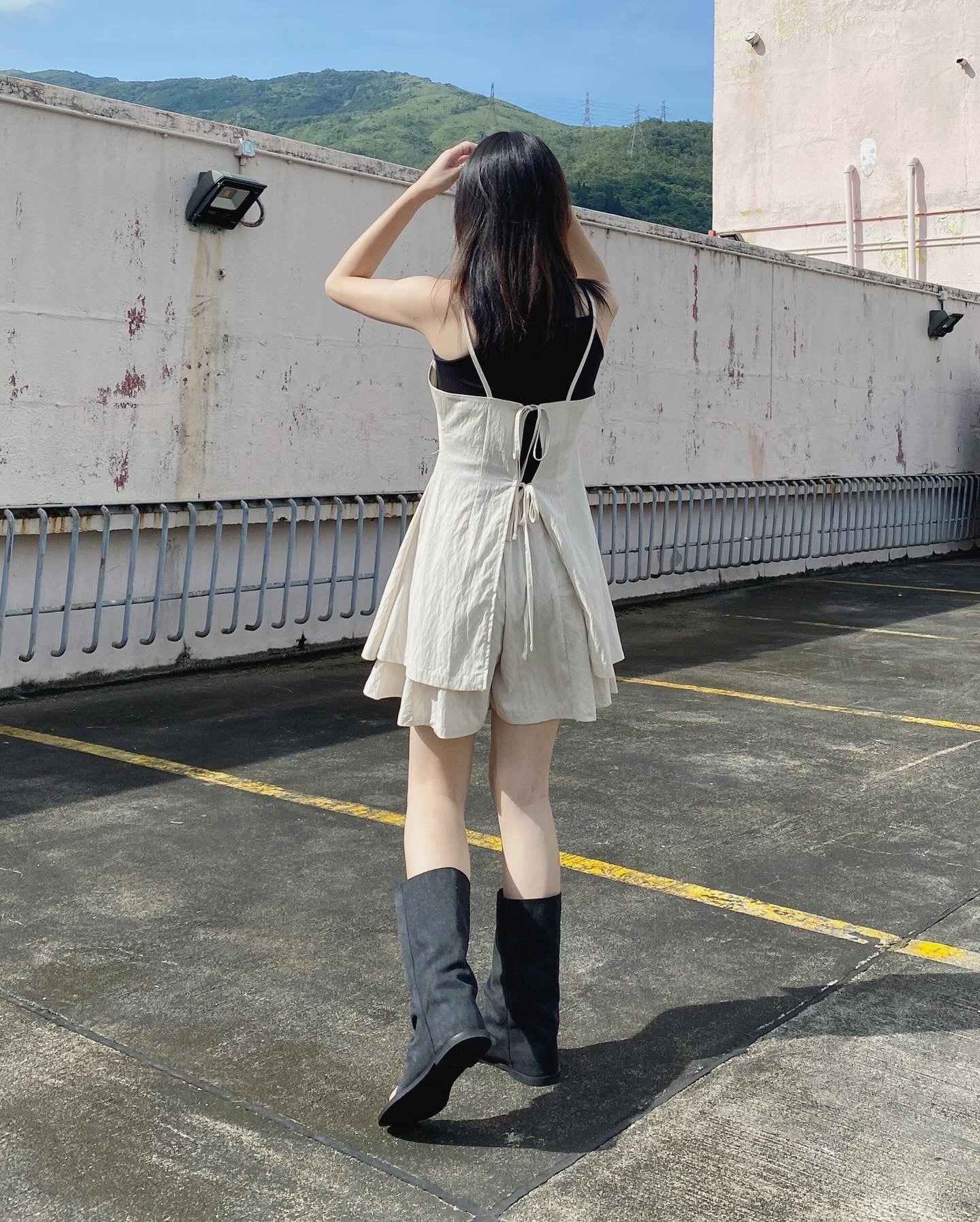 現貨 SP017 Aline Trousers - Beige | Black