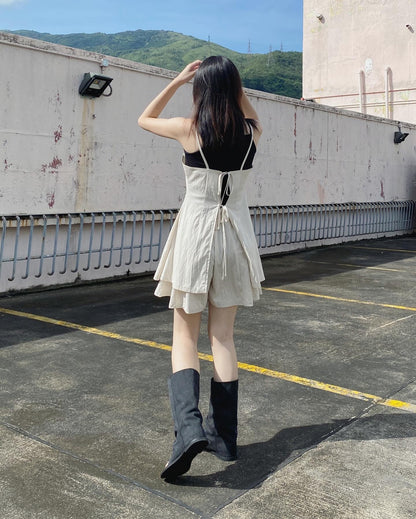 現貨 SP017 Aline Trousers - Beige | Black