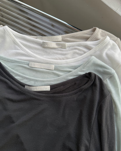 TP615 Basic TEE - Charcoal | White | Gray | Shyblue