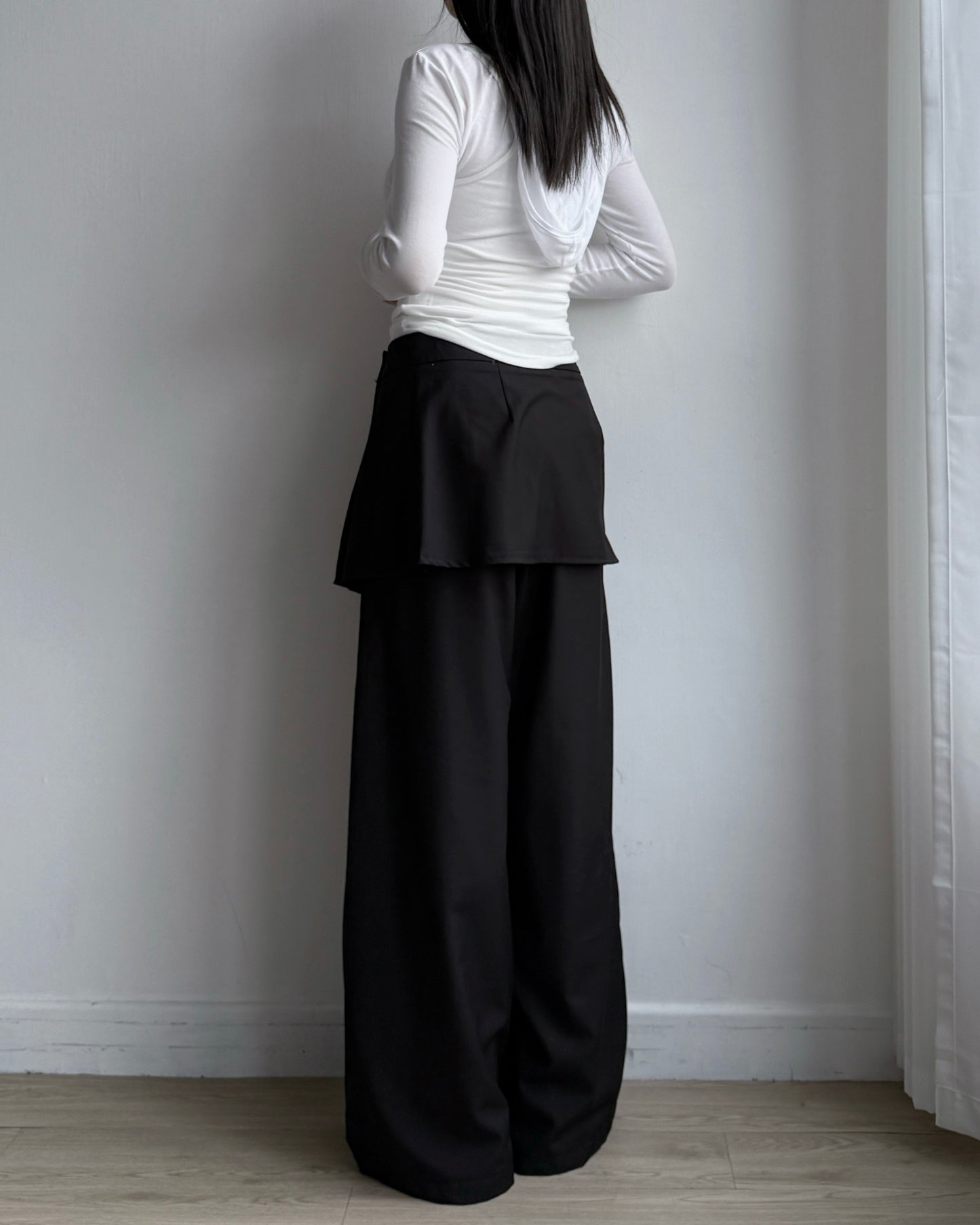 PT080 Wrap Pants - Khaki | Black