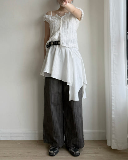 DS291 Chiffon OPS - Black | White