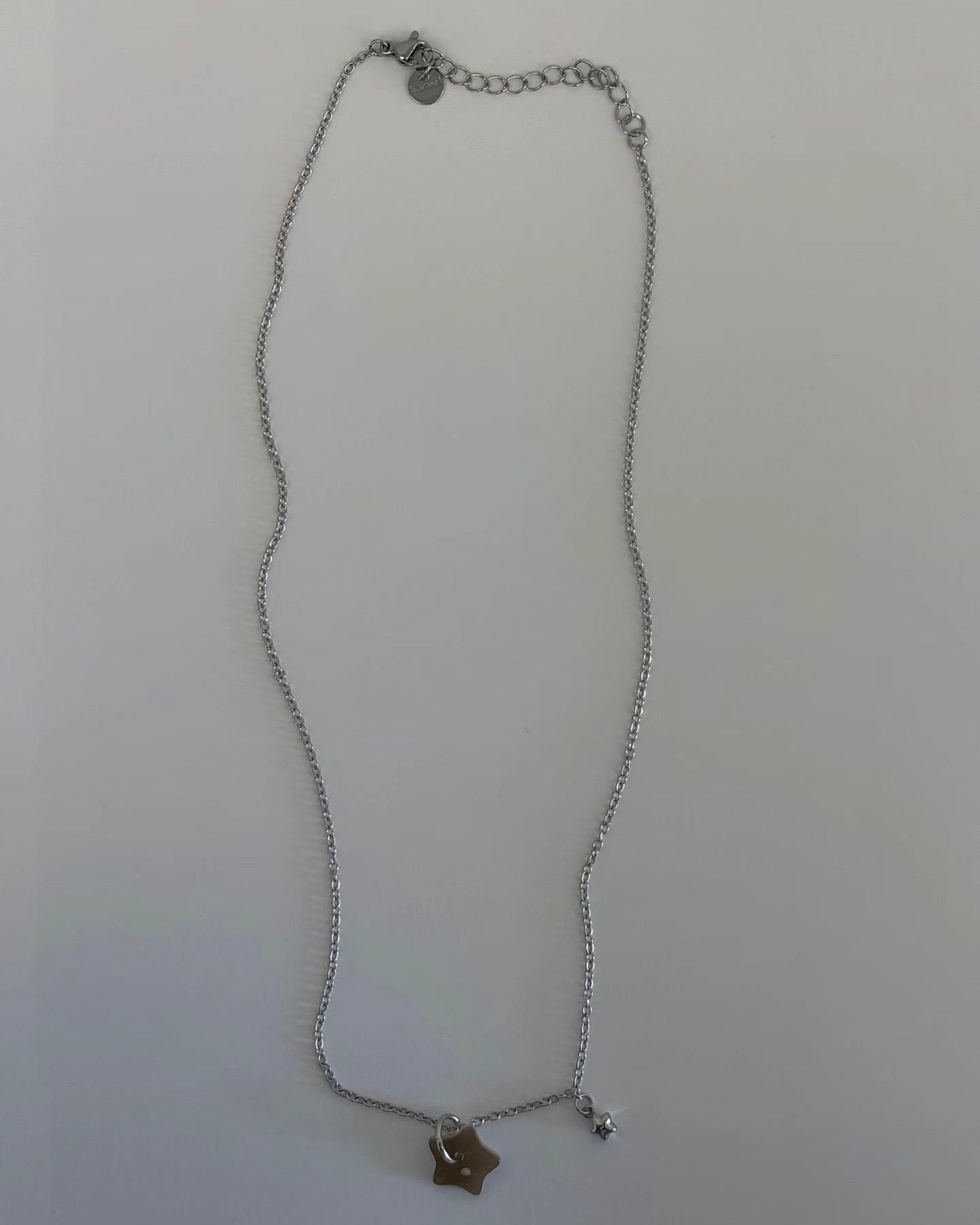 KA413 FA / Star Button Necklace