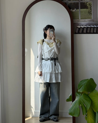 VT282 Embroidered OPS - White | Black