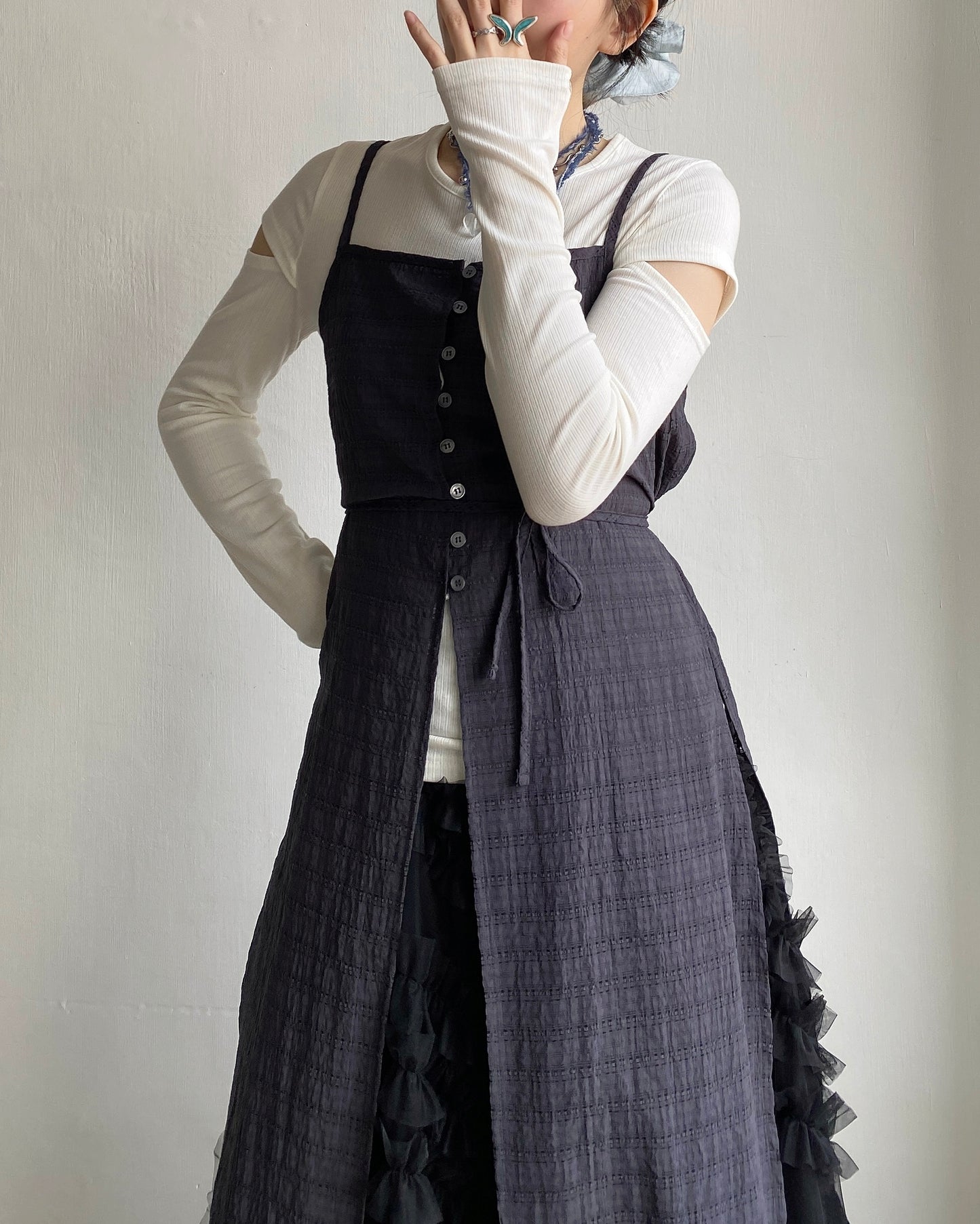 DS272 Checkered OPS - Gray | White | Charcoal