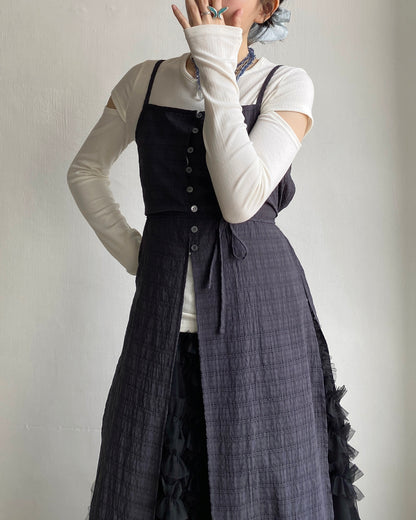 DS272 Checkered OPS - Gray | White | Charcoal