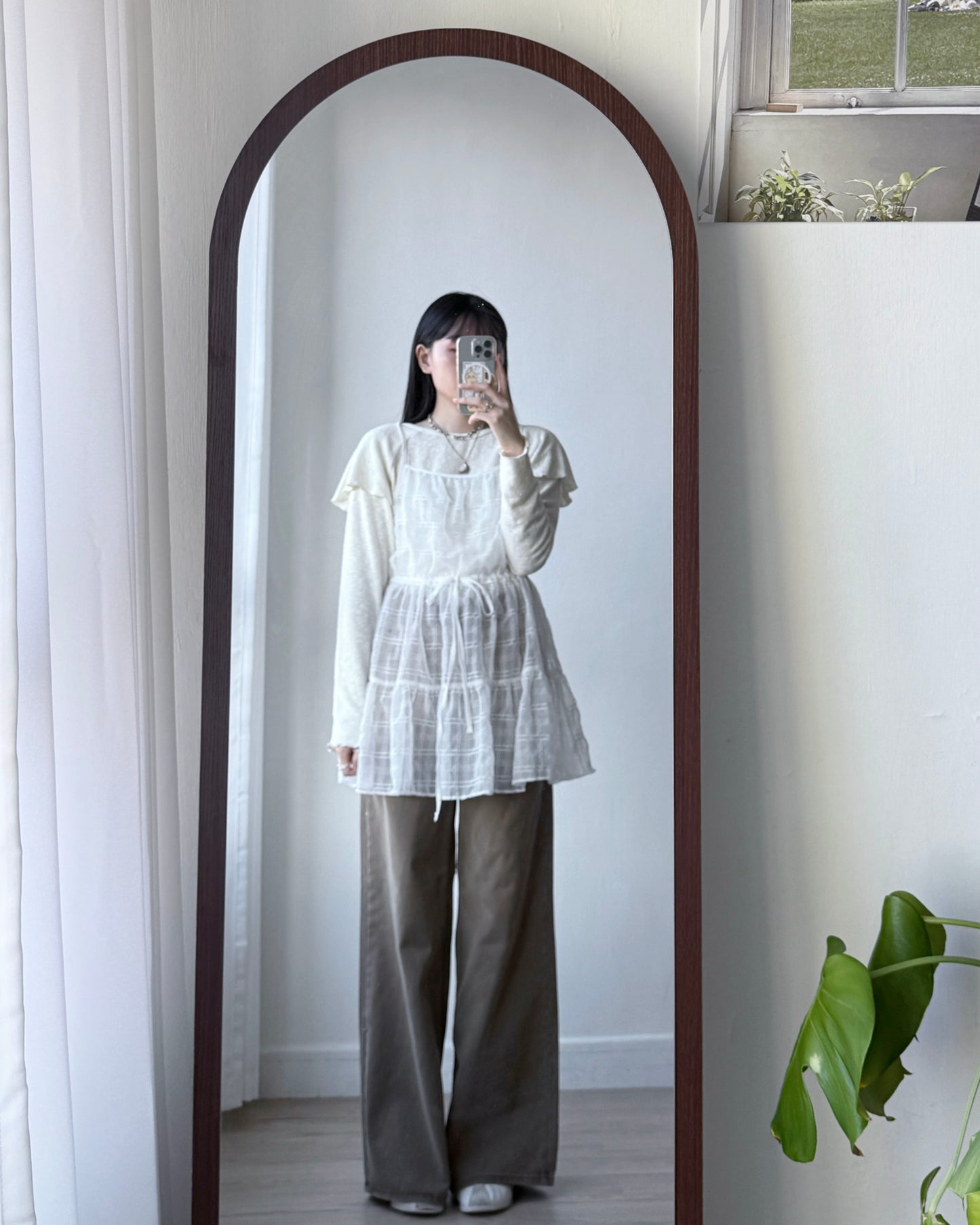 TP540 Casual TEE - Gray | Ivory | Black