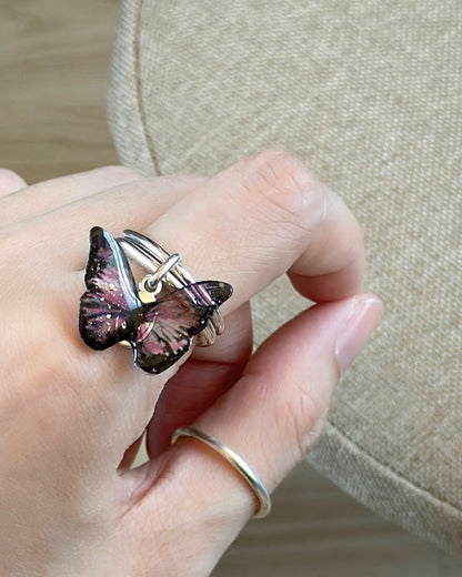 現貨 OA008 OtroAccesorio 🦋 Ring - Pink | Yellow