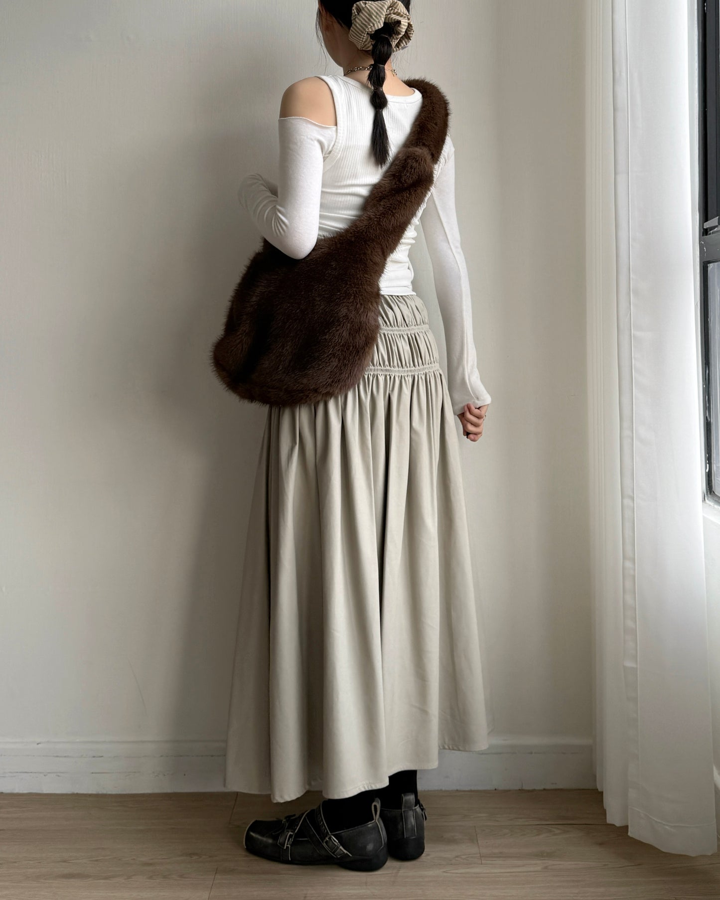 VT274 Ribbed String Vest - White | Dark Gray | Black