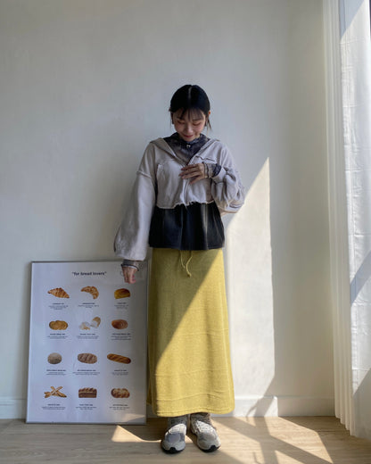 現貨 SK176 Must have!! Skirt - Black | Mustard