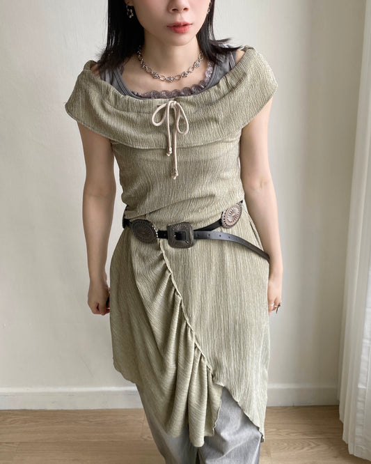 DS276 2way Shirring OPS - Olive | Charcoal