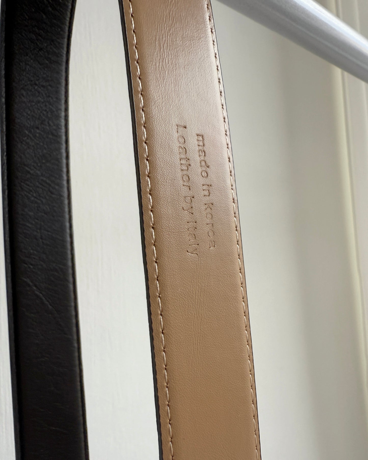 KA348 Leather Belt -Black | Brown