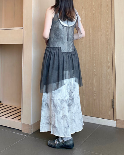 DS269 Tie Dye OPS - Ivory | Black