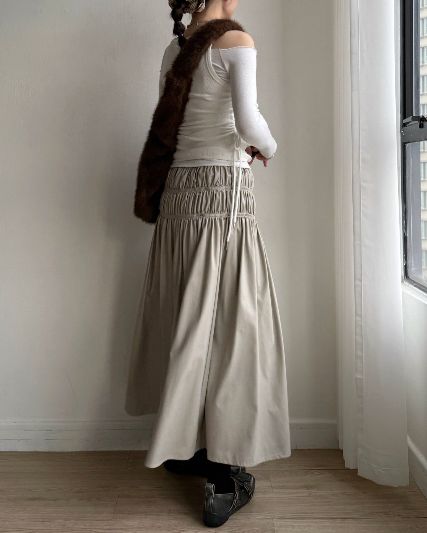 VT274 Ribbed String Vest - White | Dark Gray | Black