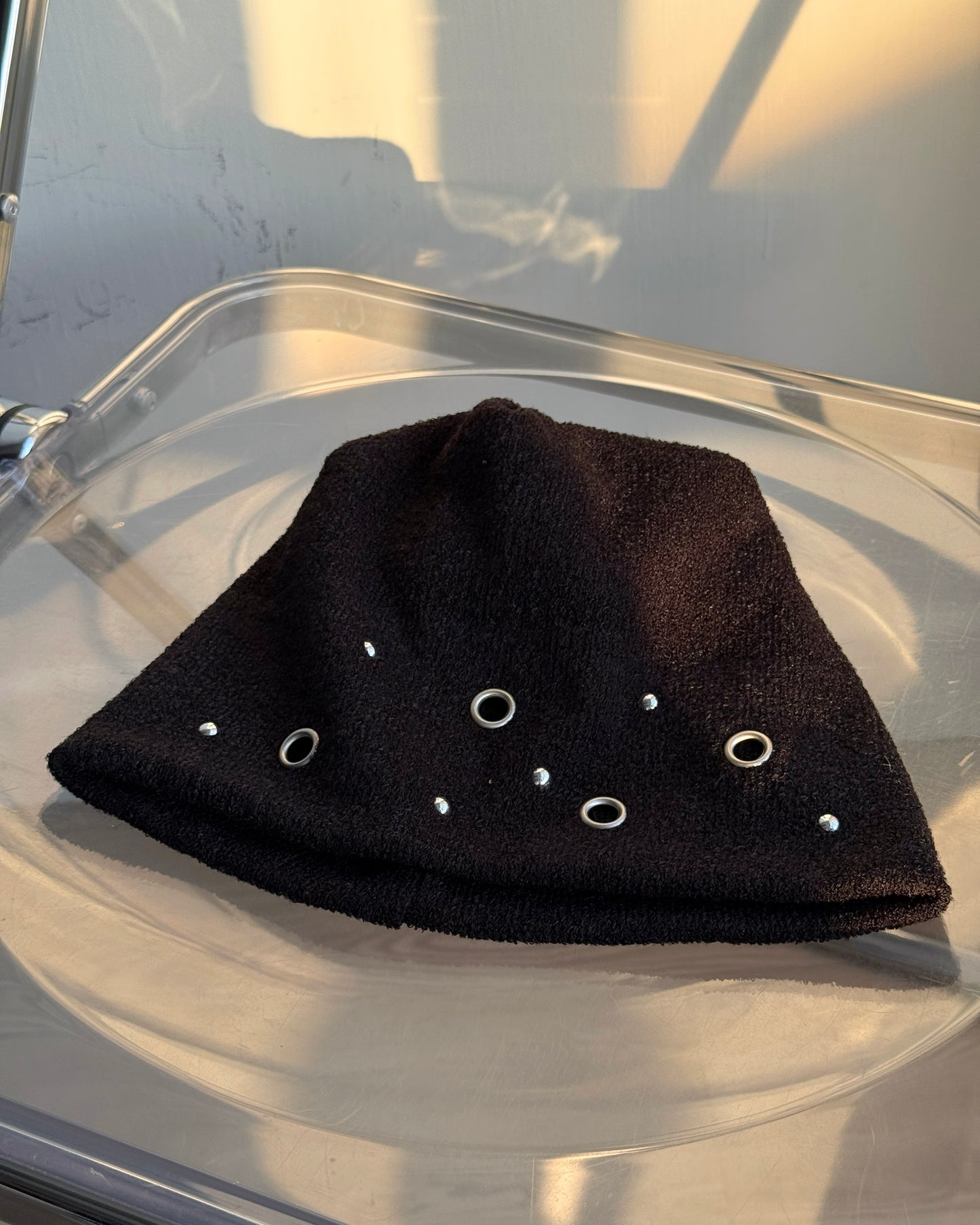 KA389 Knit Hat - Gray | Ivory | Black