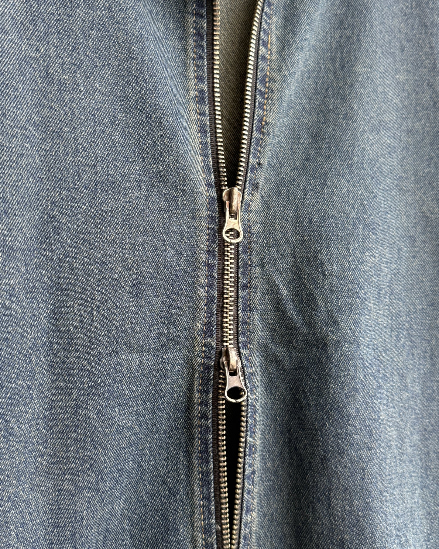🍂早鳥限定優惠 JK040 Denim String Zip-up Jacket - Navy | Black