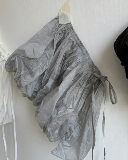 SK221 Balloon Skirt - White | Black | Gray