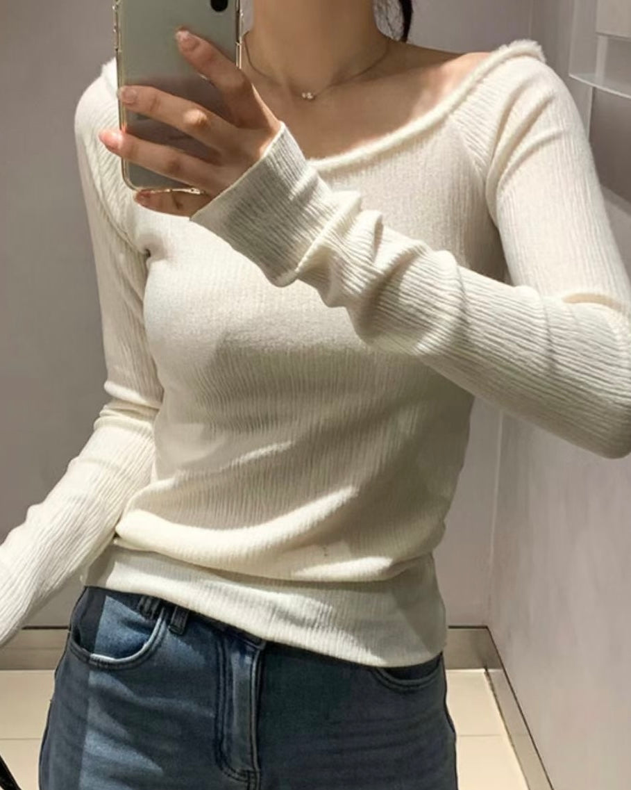 TP563 Trimmed Top - White | Black