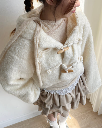 VT266 Ribbon Vest - Ivory | Black