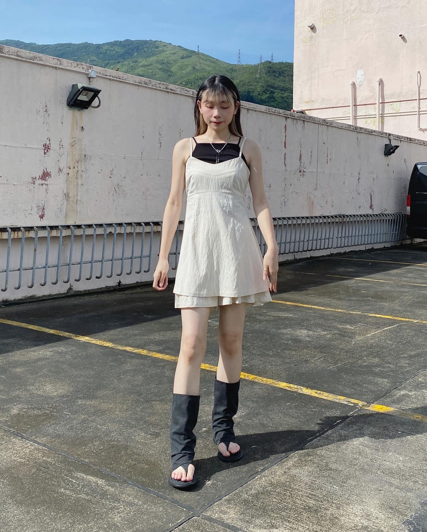 現貨 SP017 Aline Trousers - Beige | Black
