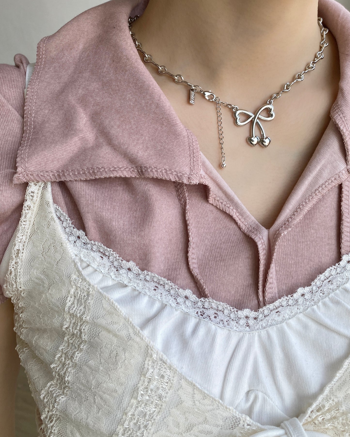 KA341 🍒Cherry Necklace