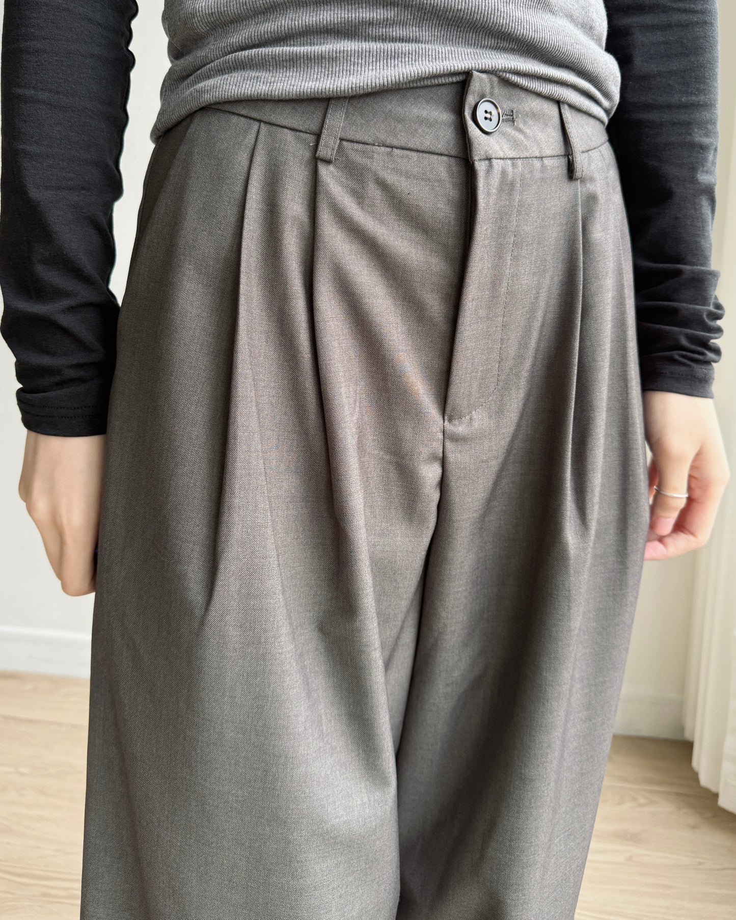 PT080 Wrap Pants - Khaki | Black