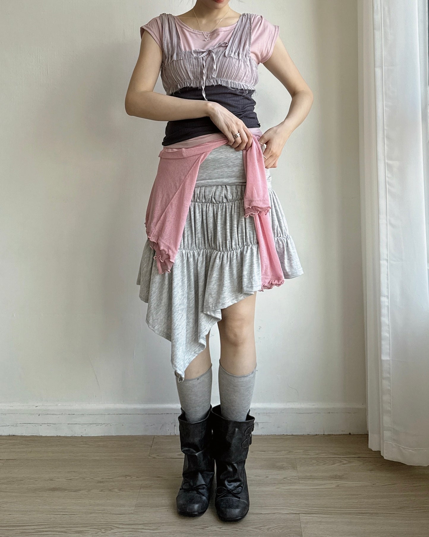 VT325 Sorbet Nashi Blouse - Lavender | Mint