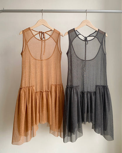 DS270 Sheer Ops - Black | Orange