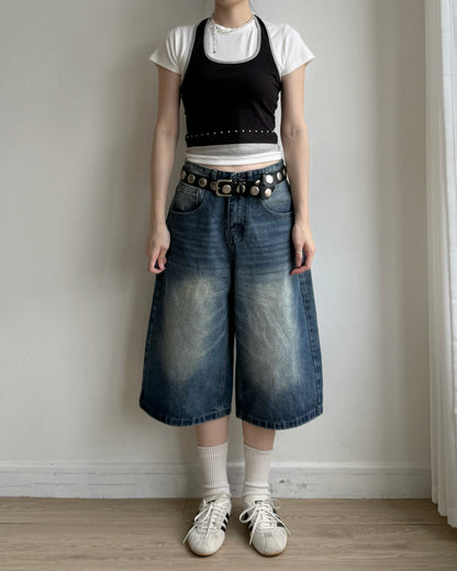 JN066 Bermuda Denim - Light Blue | Blue | Denim