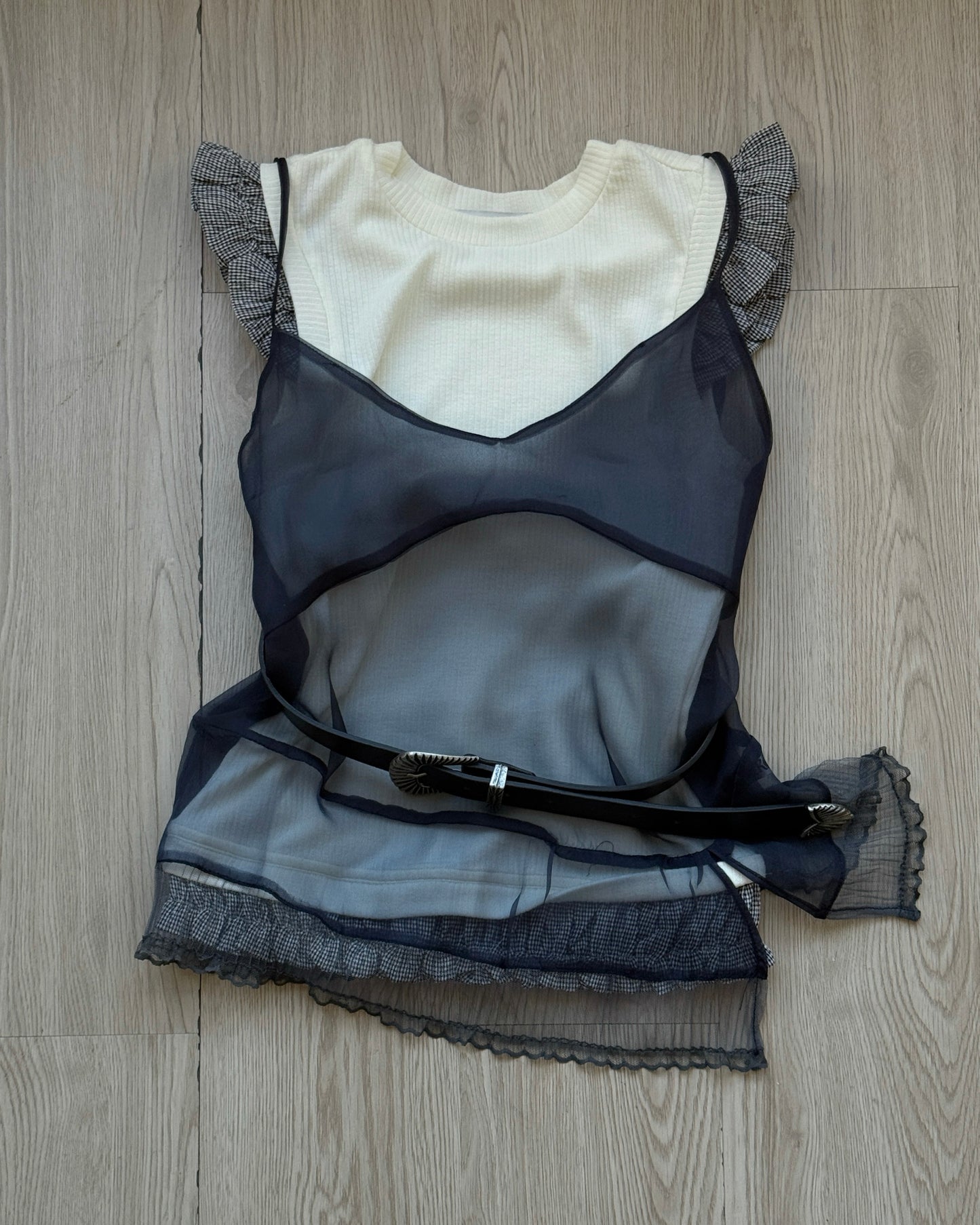 VT299 Layer Mesh Vest - Khaki | White | Navy