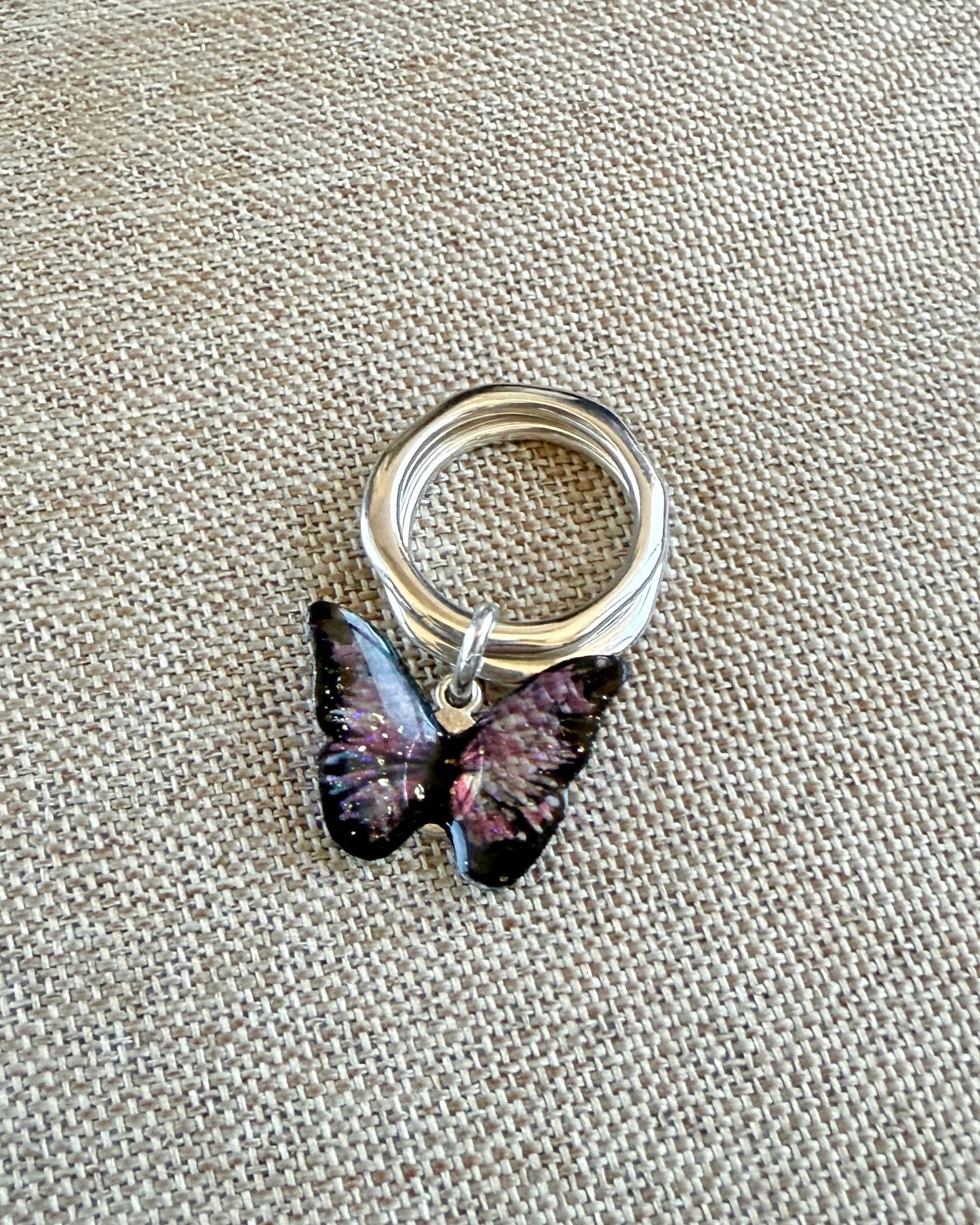 現貨 OA008 OtroAccesorio 🦋 Ring - Pink | Yellow