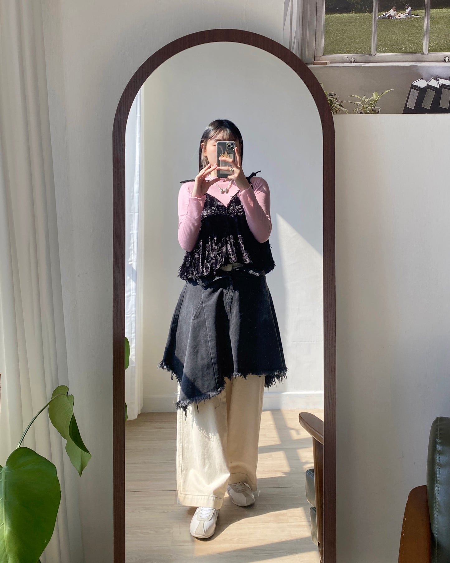現貨 VT232 Ribbon Vest - Black