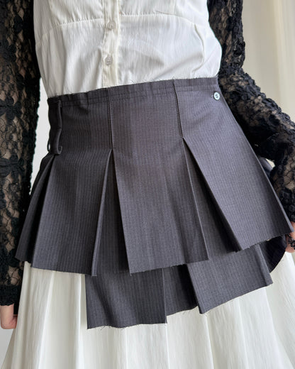 SK216 Elastic Pleated Skirt