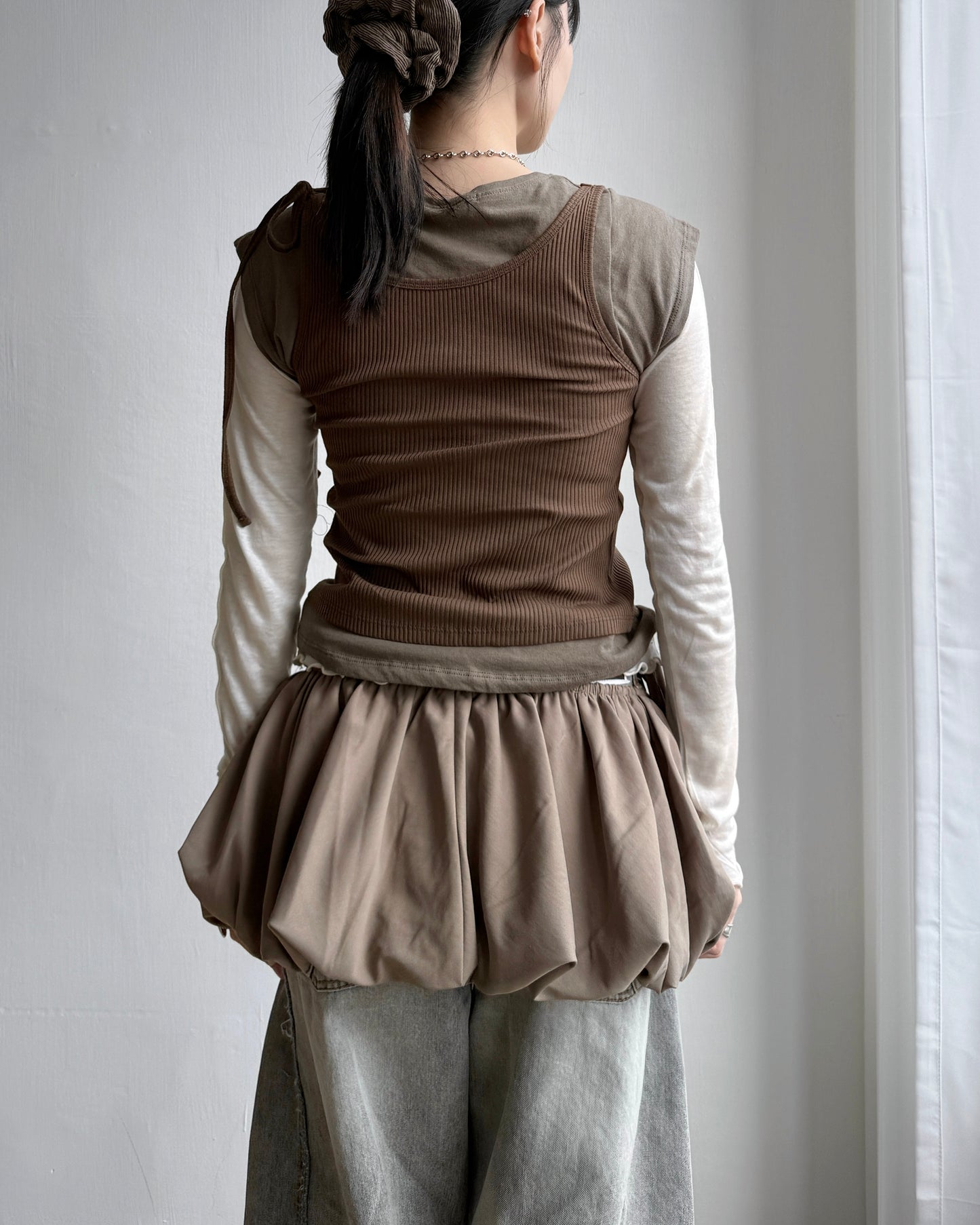 VT262 Must Have!!! Vest - Beige | Brown | Charcoal